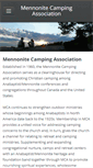 Mobile Screenshot of mennonitecamping.org